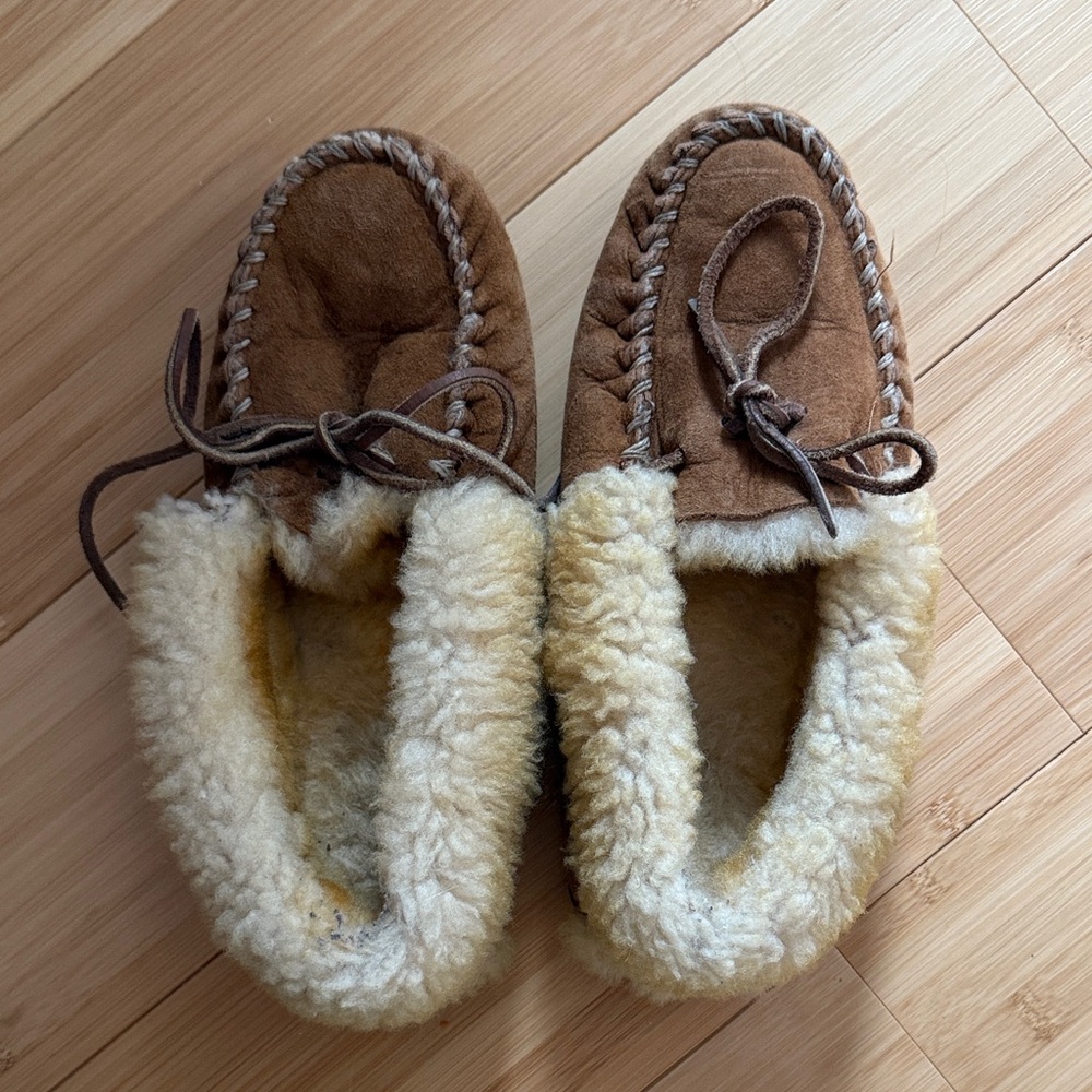 L.L.Bean Moccasin Slippers